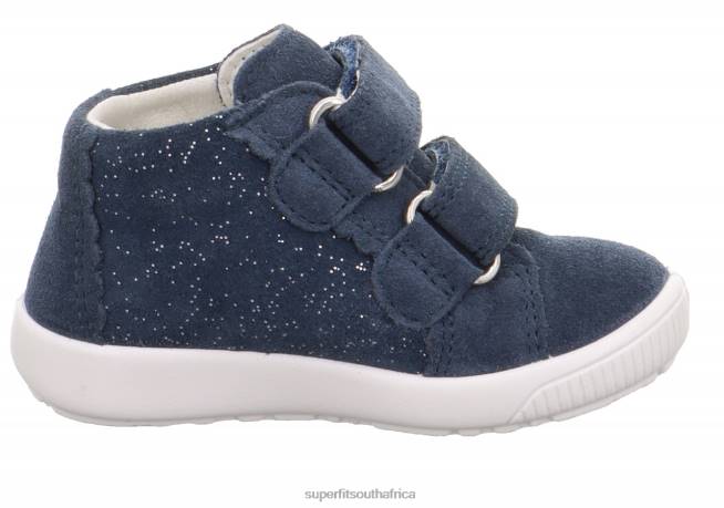 STARLIGHT - Sneakers low with Velcro Fastener Babies Blue NLL0362 Superfit Low Sneakers