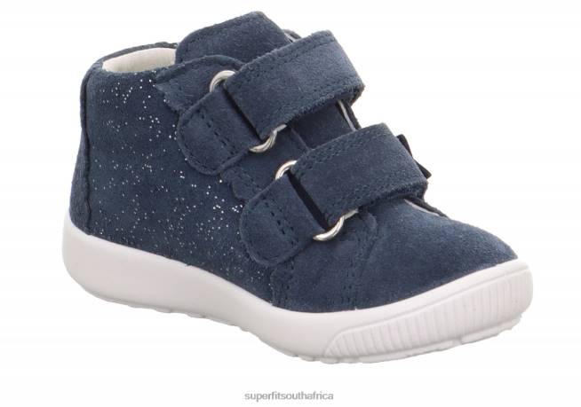 STARLIGHT - Sneakers low with Velcro Fastener Babies Blue NLL0362 Superfit Low Sneakers