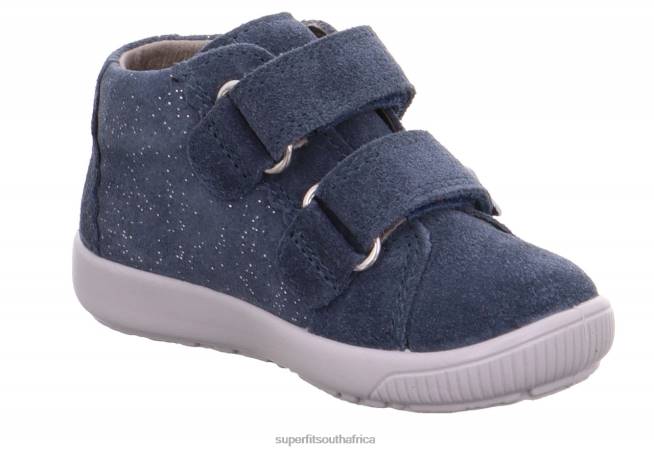 STARLIGHT - Sneakers low with Velcro Fastener Babies Blue NLL0378 Superfit Low Sneakers