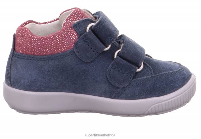 STARLIGHT - Sneakers low with Velcro Fastener Babies Blue/Pink NLL0386 Superfit Low Sneakers