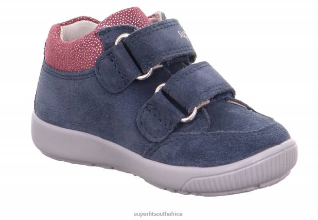 STARLIGHT - Sneakers low with Velcro Fastener Babies Blue/Pink NLL0386 Superfit Low Sneakers