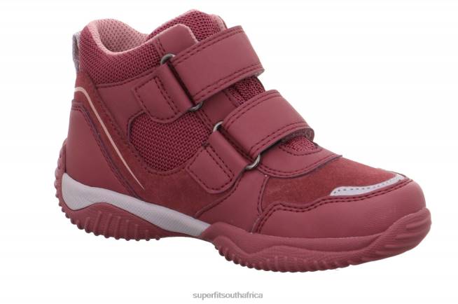 STORM - Sneakers high with Velcro Fastener Toddlers Pink NLL0866 Superfit High Sneakers