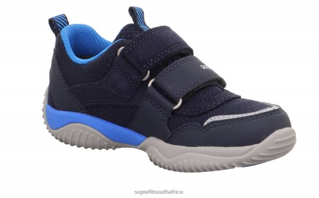 STORM - Sneakers low with Velcro Fastener Toddlers Blue NLL0817 Superfit Low Sneakers