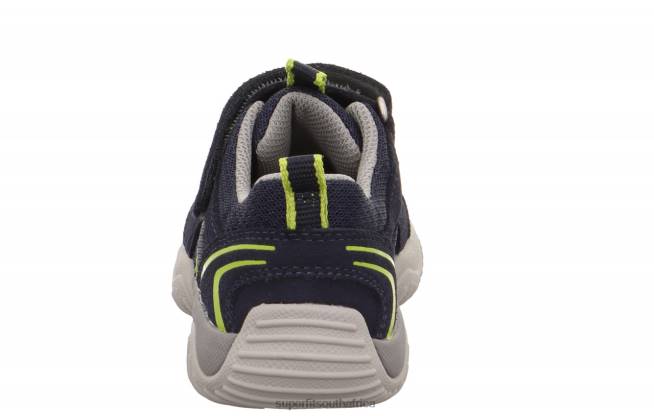 STORM - Sneakers low with Velcro Fastener Toddlers Blue/Light Green NLL0796 Superfit Low Sneakers