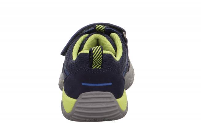 STORM - Sneakers low with Velcro Fastener Toddlers Blue/Light Green NLL0858 Superfit Low Sneakers