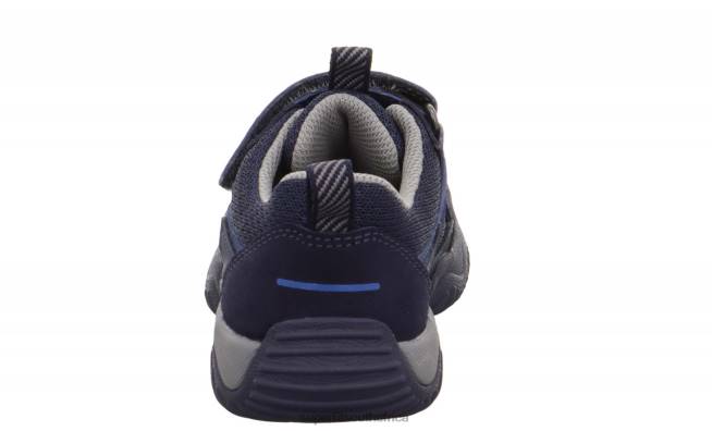 STORM - Sneakers low with Velcro Fastener Toddlers Blue/Light grey NLL0823 Superfit Low Sneakers