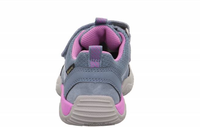 STORM - Sneakers low with Velcro Fastener Toddlers Blue/Purple NLL0818 Superfit Low Sneakers