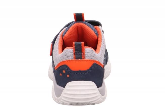 STORM - Sneakers low with Velcro Fastener Toddlers Blue/Red NLL0824 Superfit Low Sneakers