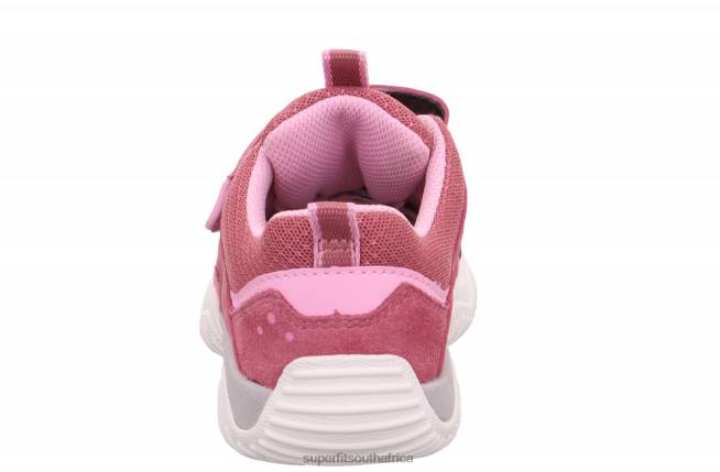 STORM - Sneakers low with Velcro Fastener Toddlers Pink NLL0802 Superfit Low Sneakers