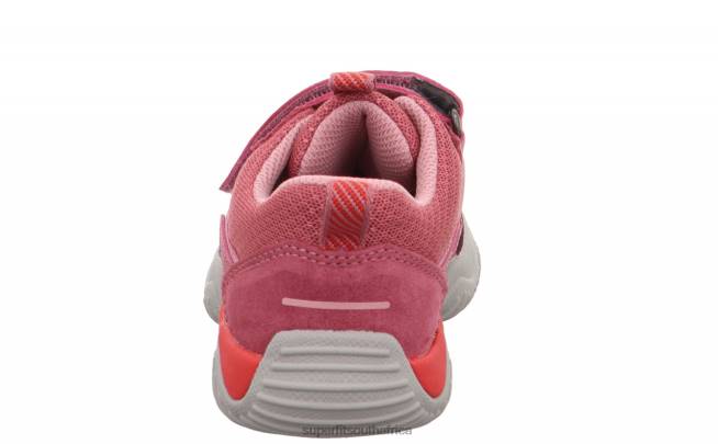 STORM - Sneakers low with Velcro Fastener Toddlers Pink/Red NLL0806 Superfit Low Sneakers