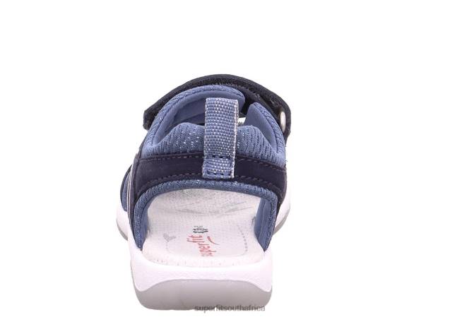 SUNNY - Sandal with Velcro Fastener Toddlers Blue NLL0614 Superfit Sandals