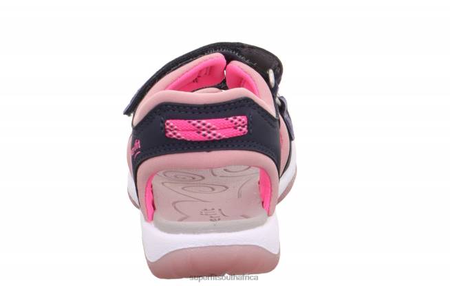 SUNNY - Sandal with Velcro Fastener Toddlers Blue/Pink NLL0657 Superfit Sandals