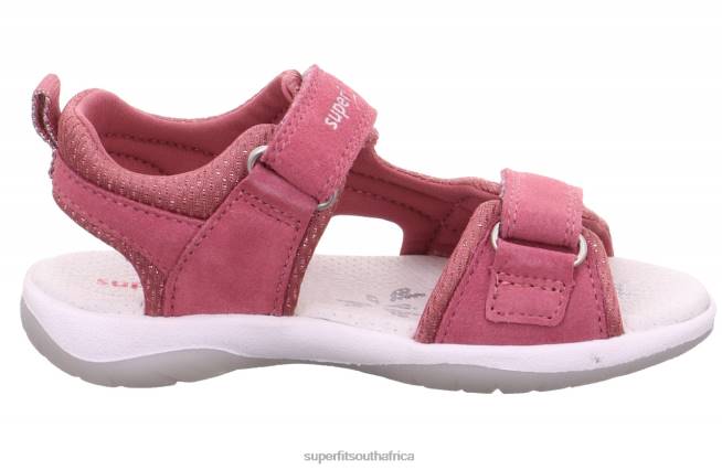 SUNNY - Sandal with Velcro Fastener Toddlers Pink NLL0677 Superfit Sandals