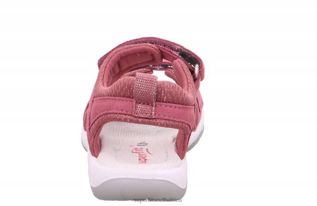 SUNNY - Sandal with Velcro Fastener Toddlers Pink NLL0677 Superfit Sandals