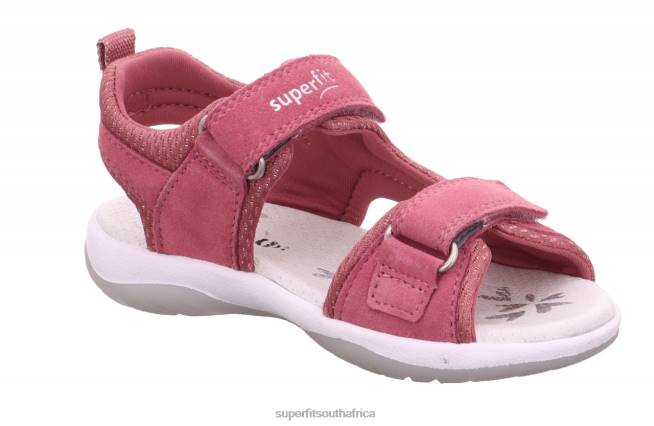 SUNNY - Sandal with Velcro Fastener Toddlers Pink NLL0677 Superfit Sandals