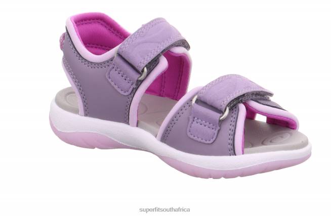 SUNNY - Sandal with Velcro Fastener Toddlers Purple NLL0622 Superfit Sandals