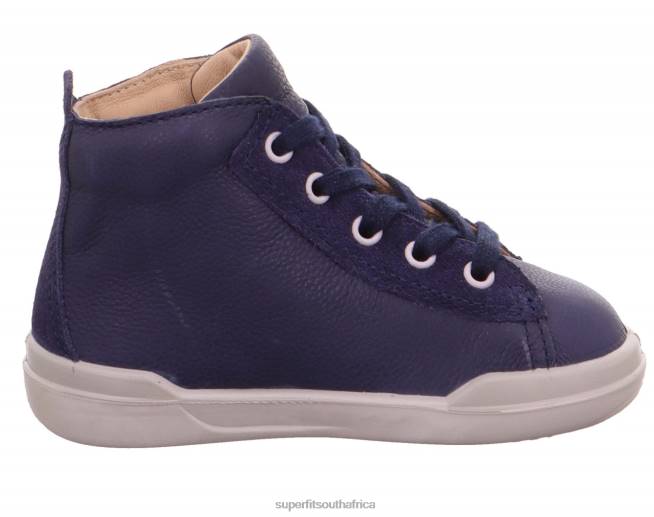 SUPERFREE - Sneakers high with Lacing Babies Blue NLL0410 Superfit High Sneakers