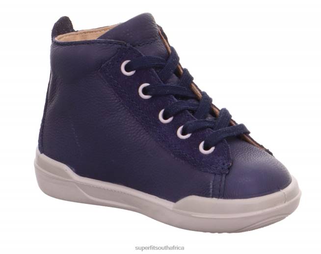 SUPERFREE - Sneakers high with Lacing Babies Blue NLL0410 Superfit High Sneakers