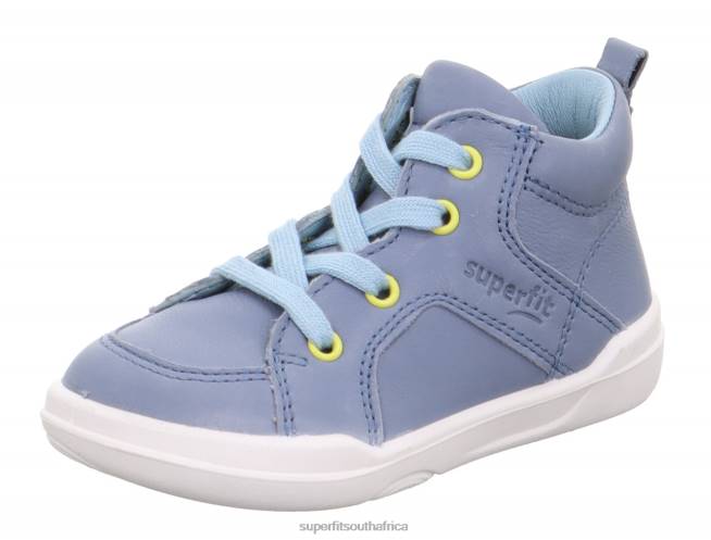 SUPERFREE - Sneakers high with Lacing Babies Blue/Light Blue NLL0301 Superfit High Sneakers