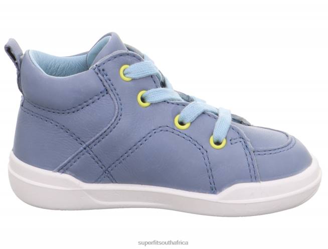 SUPERFREE - Sneakers high with Lacing Babies Blue/Light Blue NLL0301 Superfit High Sneakers