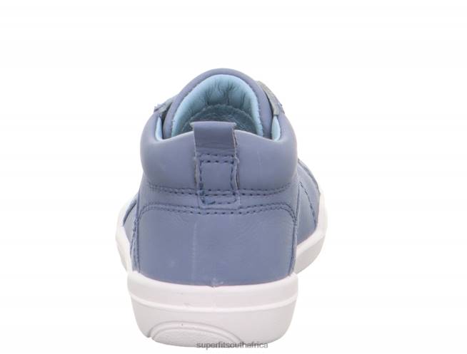 SUPERFREE - Sneakers high with Lacing Babies Blue/Light Blue NLL0301 Superfit High Sneakers