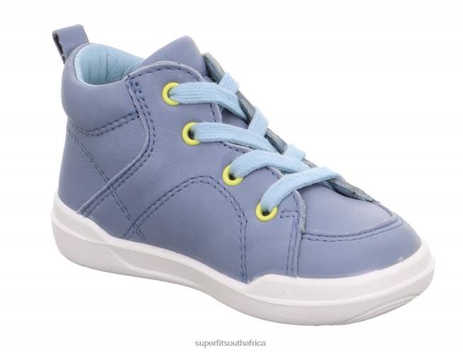 SUPERFREE - Sneakers high with Lacing Babies Blue/Light Blue NLL0301 Superfit High Sneakers