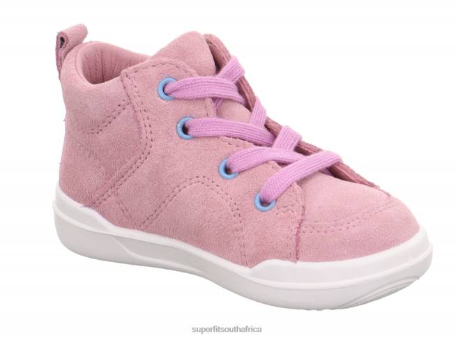 SUPERFREE - Sneakers high with Lacing Babies Pink NLL0242 Superfit High Sneakers