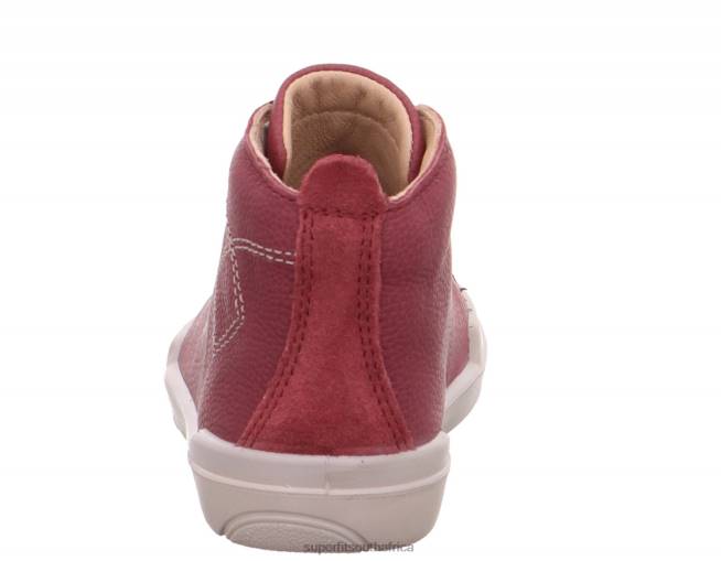 SUPERFREE - Sneakers high with Lacing Babies Red NLL0384 Superfit High Sneakers