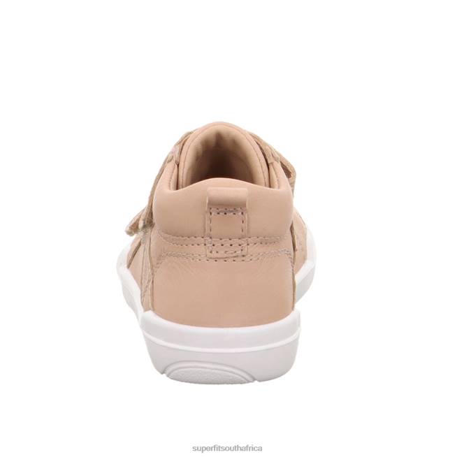 SUPERFREE - Sneakers high with Velcro Fastener Babies Beige NLL0341 Superfit High Sneakers