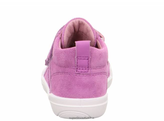 SUPERFREE - Sneakers high with Velcro Fastener Babies Purple NLL0346 Superfit High Sneakers