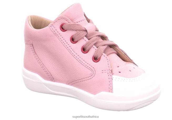 SUPERFREE - Sneakers low with Lacing Babies Pink/White NLL0258 Superfit Low Sneakers