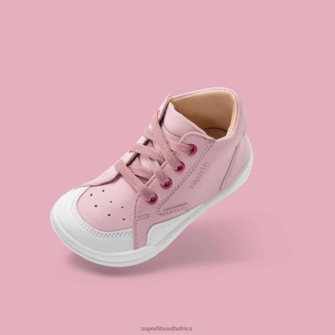 SUPERFREE - Sneakers low with Lacing Babies Pink/White NLL0258 Superfit Low Sneakers