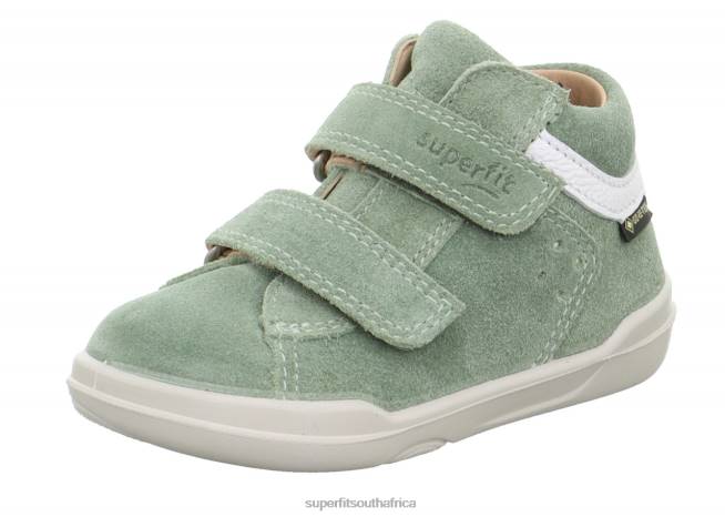 SUPERFREE - Sneakers low with Velcro Fastener Babies Light Green/White NLL0300 Superfit Low Sneakers