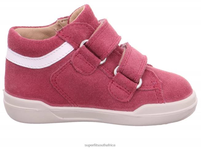 SUPERFREE - Sneakers low with Velcro Fastener Babies Pink/White NLL0394 Superfit Low Sneakers