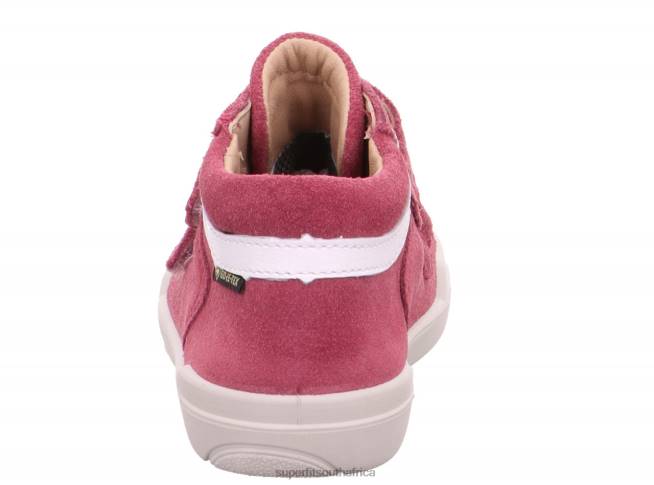 SUPERFREE - Sneakers low with Velcro Fastener Babies Pink/White NLL0394 Superfit Low Sneakers