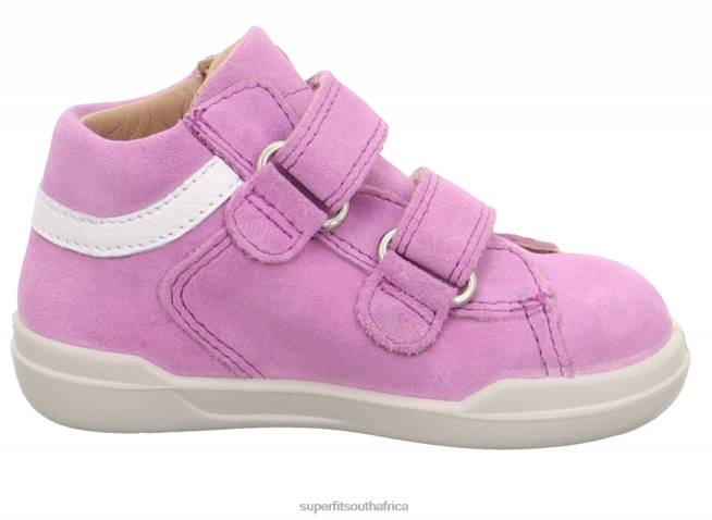 SUPERFREE - Sneakers low with Velcro Fastener Babies Purple/White NLL0358 Superfit Low Sneakers