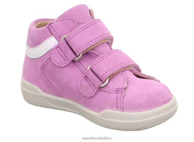 SUPERFREE - Sneakers low with Velcro Fastener Babies Purple/White NLL0358 Superfit Low Sneakers