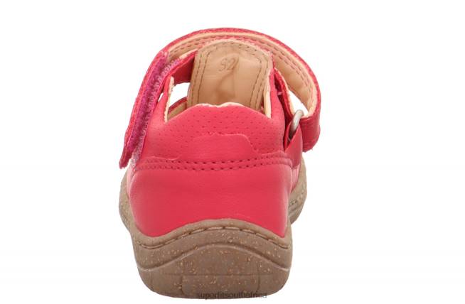 SUPIX - Sandal with Velcro Fastener Babies Red/Pink NLL0202 Superfit Sandals