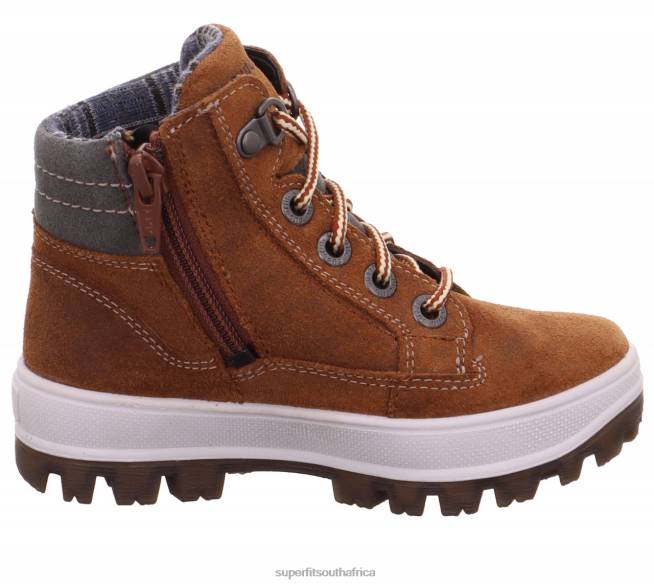 TEDD - Boot with Zip Toddlers Brown/Grey NLL0756 Superfit Boots