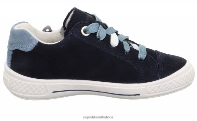 TENSY - Sneakers low with Zip Toddlers Blue NLL0821 Superfit Low Sneakers