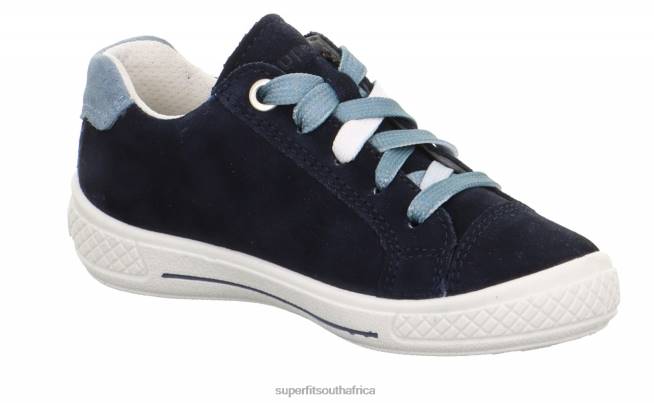 TENSY - Sneakers low with Zip Toddlers Blue NLL0821 Superfit Low Sneakers