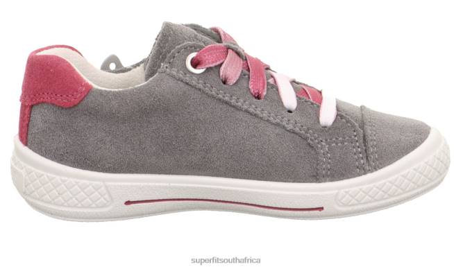 TENSY - Sneakers low with Zip Toddlers Light Grey NLL0798 Superfit Low Sneakers