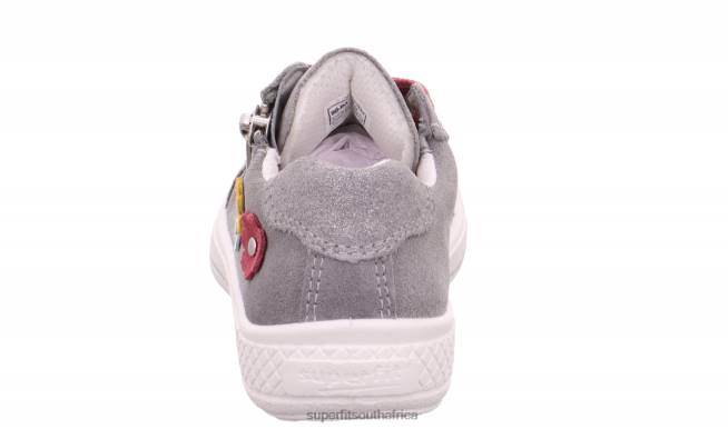 TENSY - Sneakers low with Zip Toddlers Light Grey NLL0822 Superfit Low Sneakers