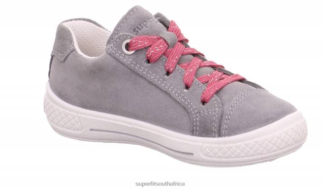 TENSY - Sneakers low with Zip Toddlers Light Grey NLL0822 Superfit Low Sneakers