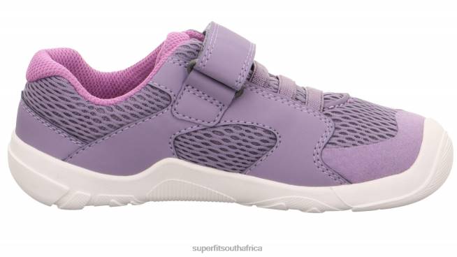 TRACE - Sneakers low with Velcro Fastener Babies Purple NLL0541 Superfit Low Sneakers