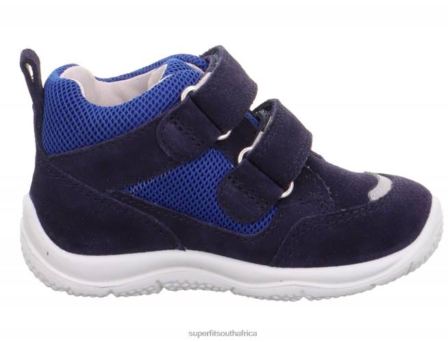 UNIVERSE - Sneakers low with Velcro Fastener Babies Blue/Green NLL0345 Superfit Low Sneakers