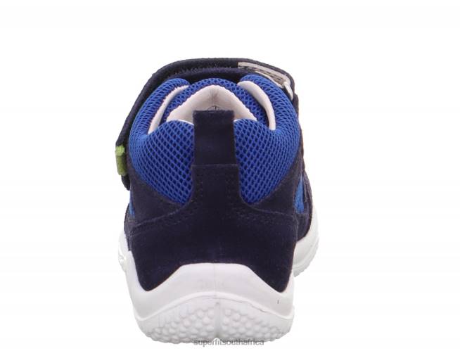 UNIVERSE - Sneakers low with Velcro Fastener Babies Blue/Green NLL0345 Superfit Low Sneakers