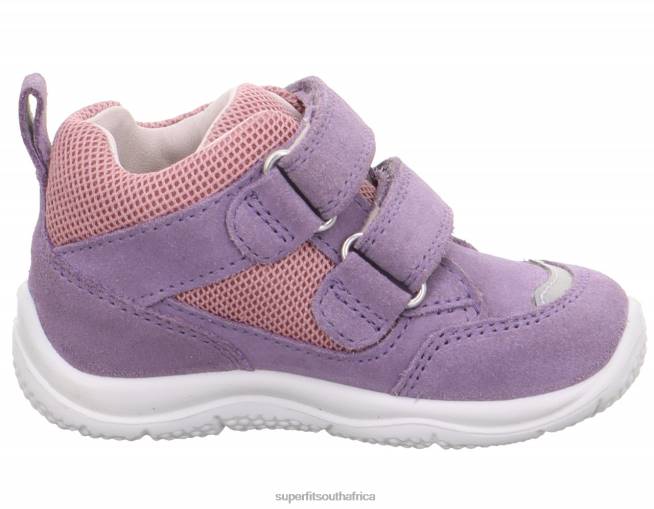 UNIVERSE - Sneakers low with Velcro Fastener Babies Purple/Pink NLL0254 Superfit Low Sneakers