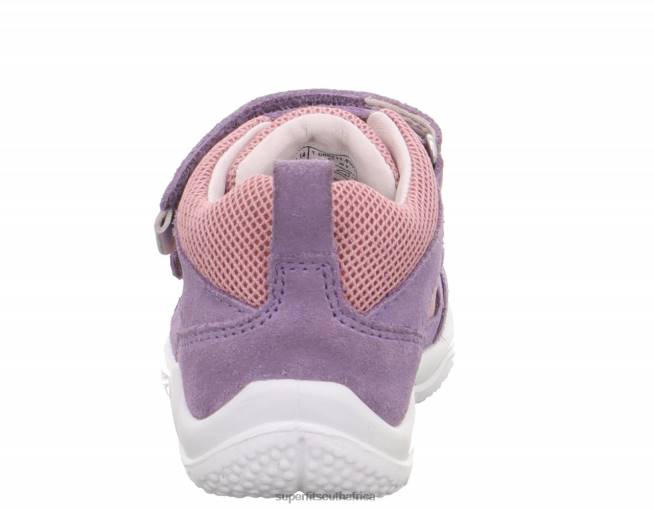 UNIVERSE - Sneakers low with Velcro Fastener Babies Purple/Pink NLL0254 Superfit Low Sneakers