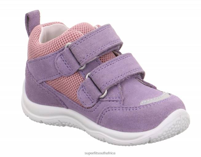 UNIVERSE - Sneakers low with Velcro Fastener Babies Purple/Pink NLL0254 Superfit Low Sneakers